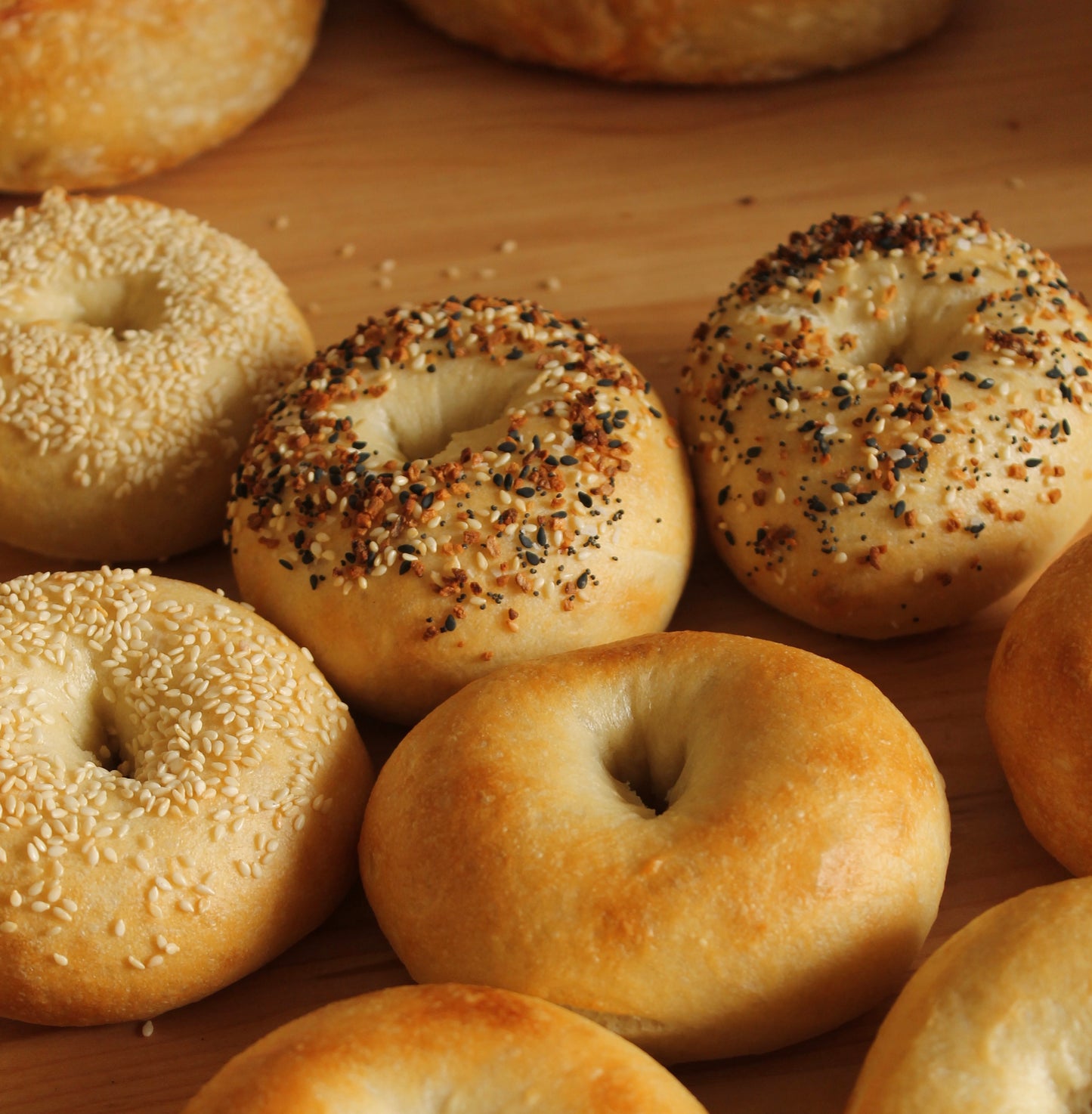 Sourdough Bagels