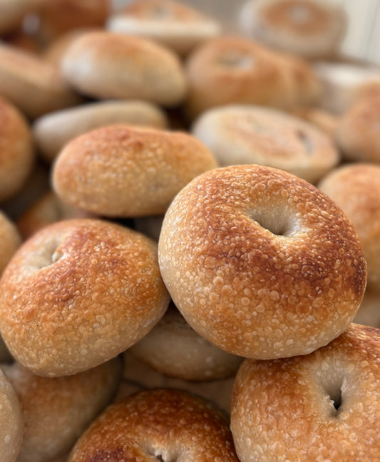 Sourdough Bagels