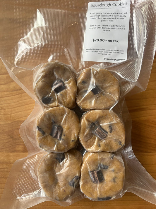 Sourdough Cookies [Frozen]